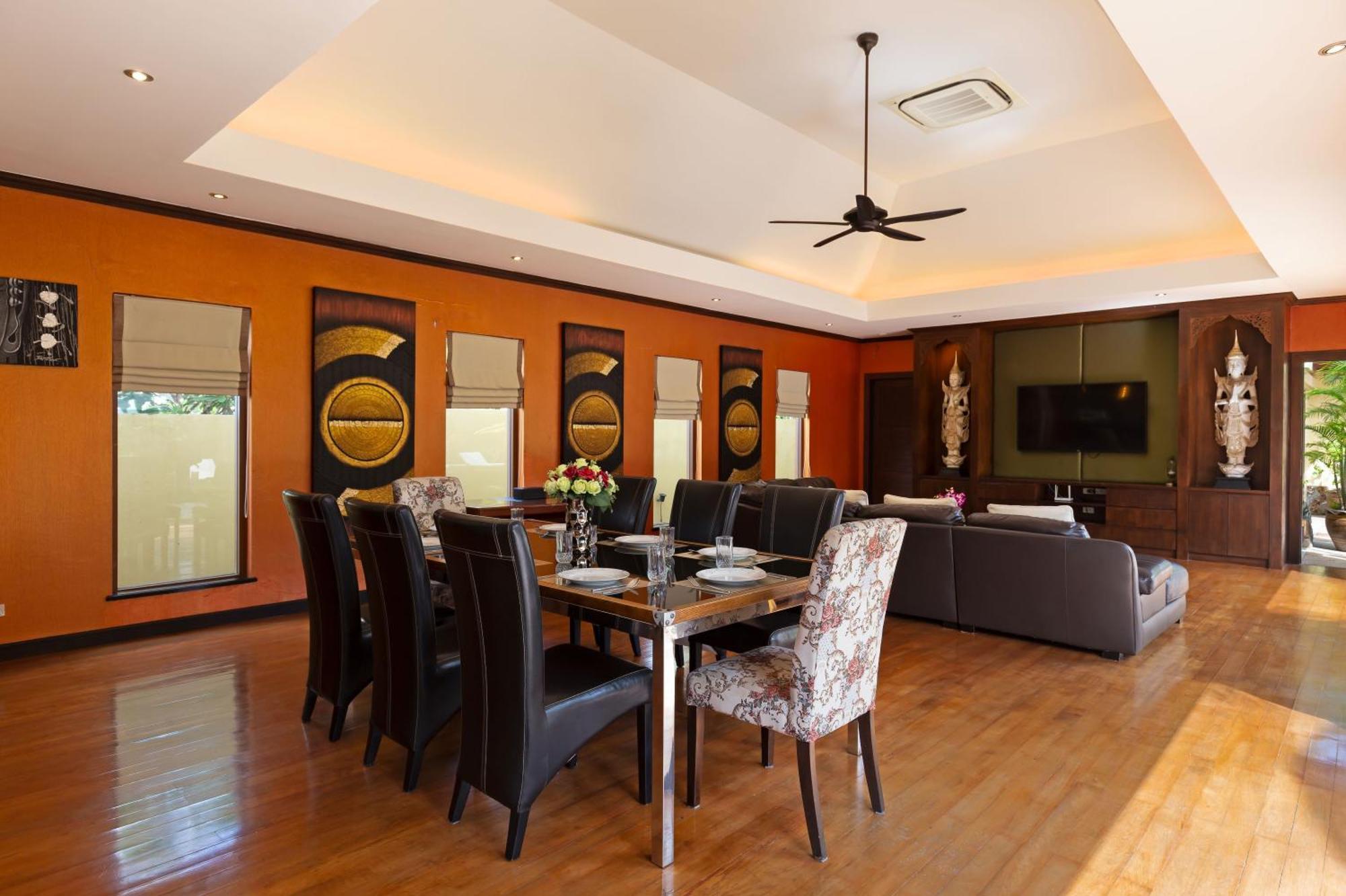 Extraordinary Courtyard 6Br Pool Villa Sri Suri, Naiharn Rawai Luaran gambar