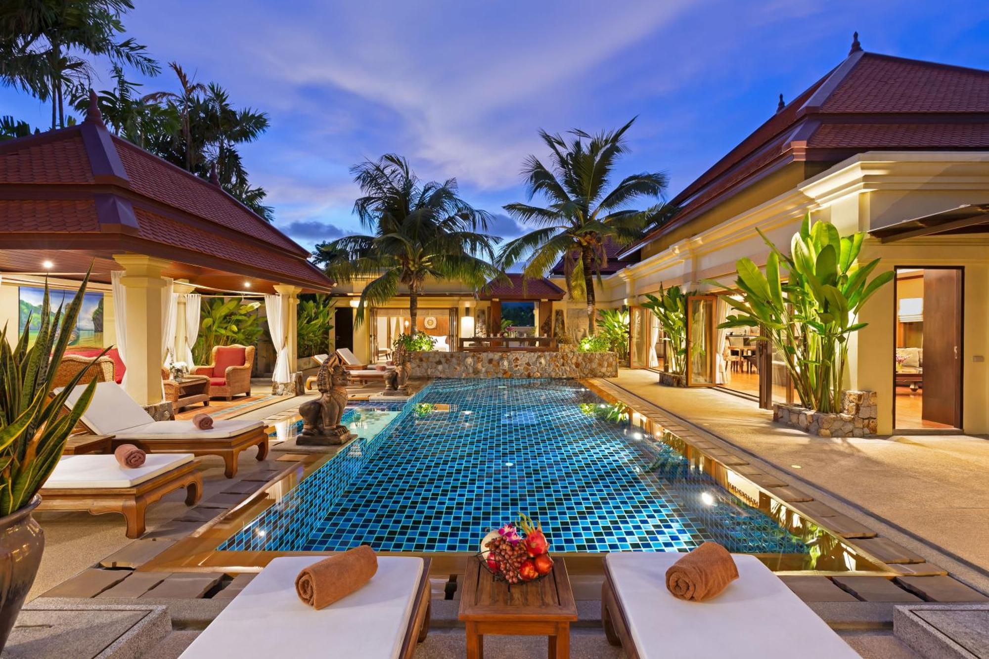 Extraordinary Courtyard 6Br Pool Villa Sri Suri, Naiharn Rawai Luaran gambar