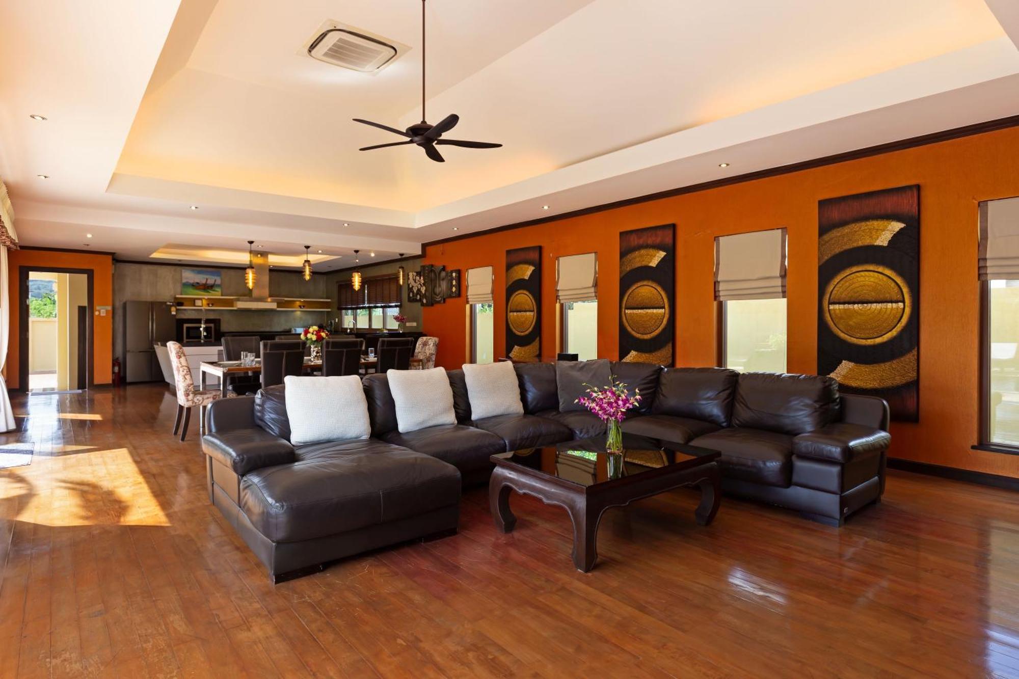 Extraordinary Courtyard 6Br Pool Villa Sri Suri, Naiharn Rawai Luaran gambar