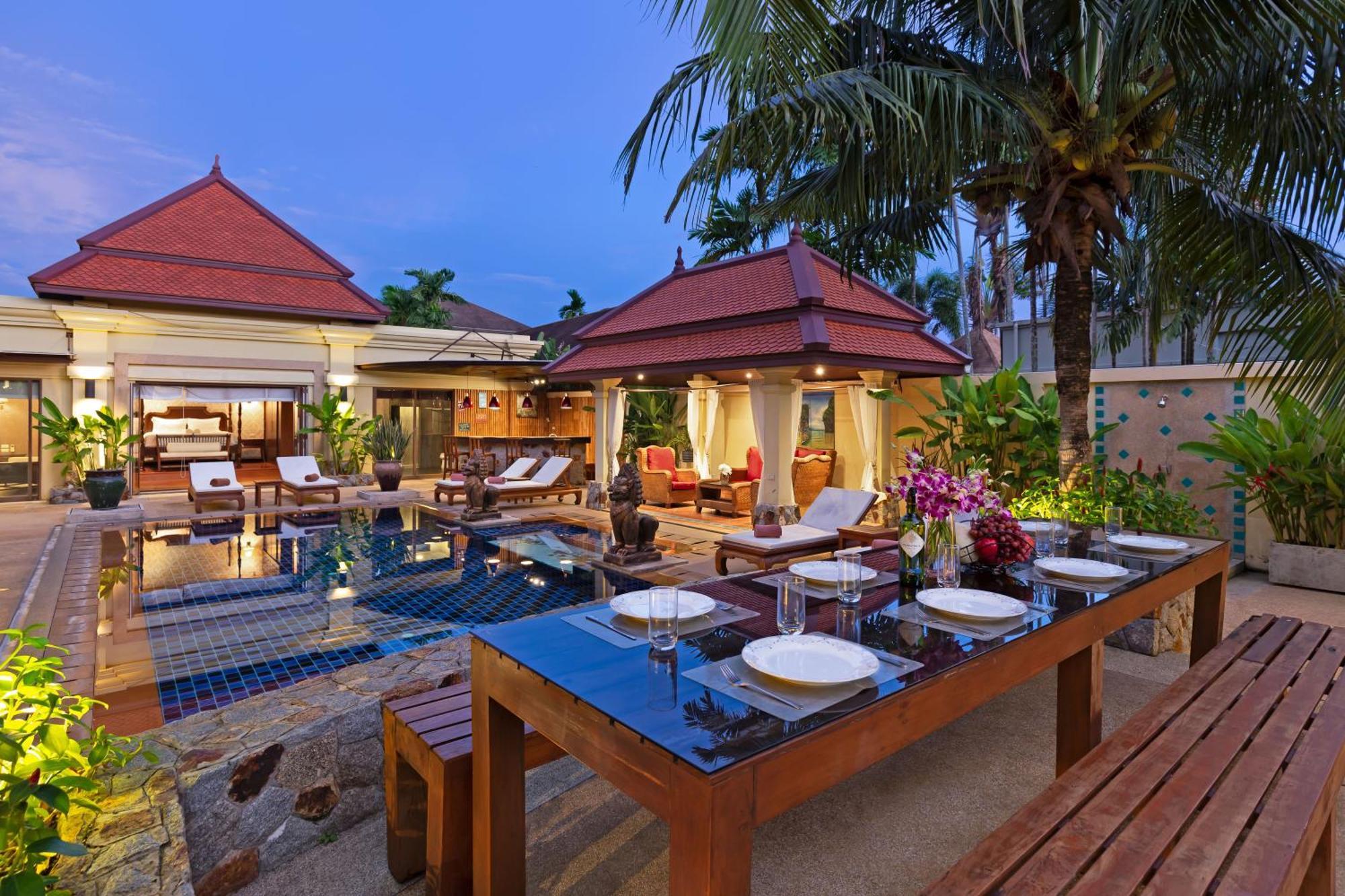 Extraordinary Courtyard 6Br Pool Villa Sri Suri, Naiharn Rawai Luaran gambar