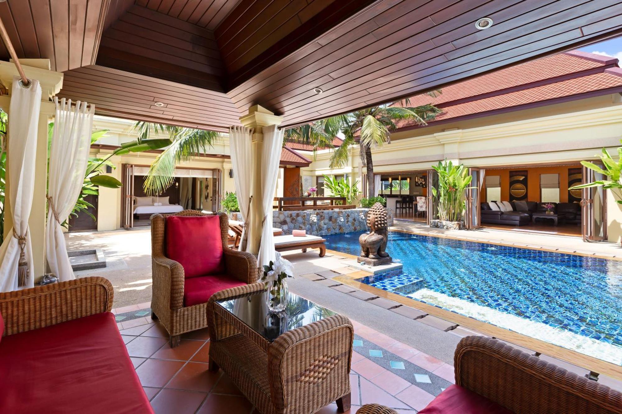 Extraordinary Courtyard 6Br Pool Villa Sri Suri, Naiharn Rawai Luaran gambar