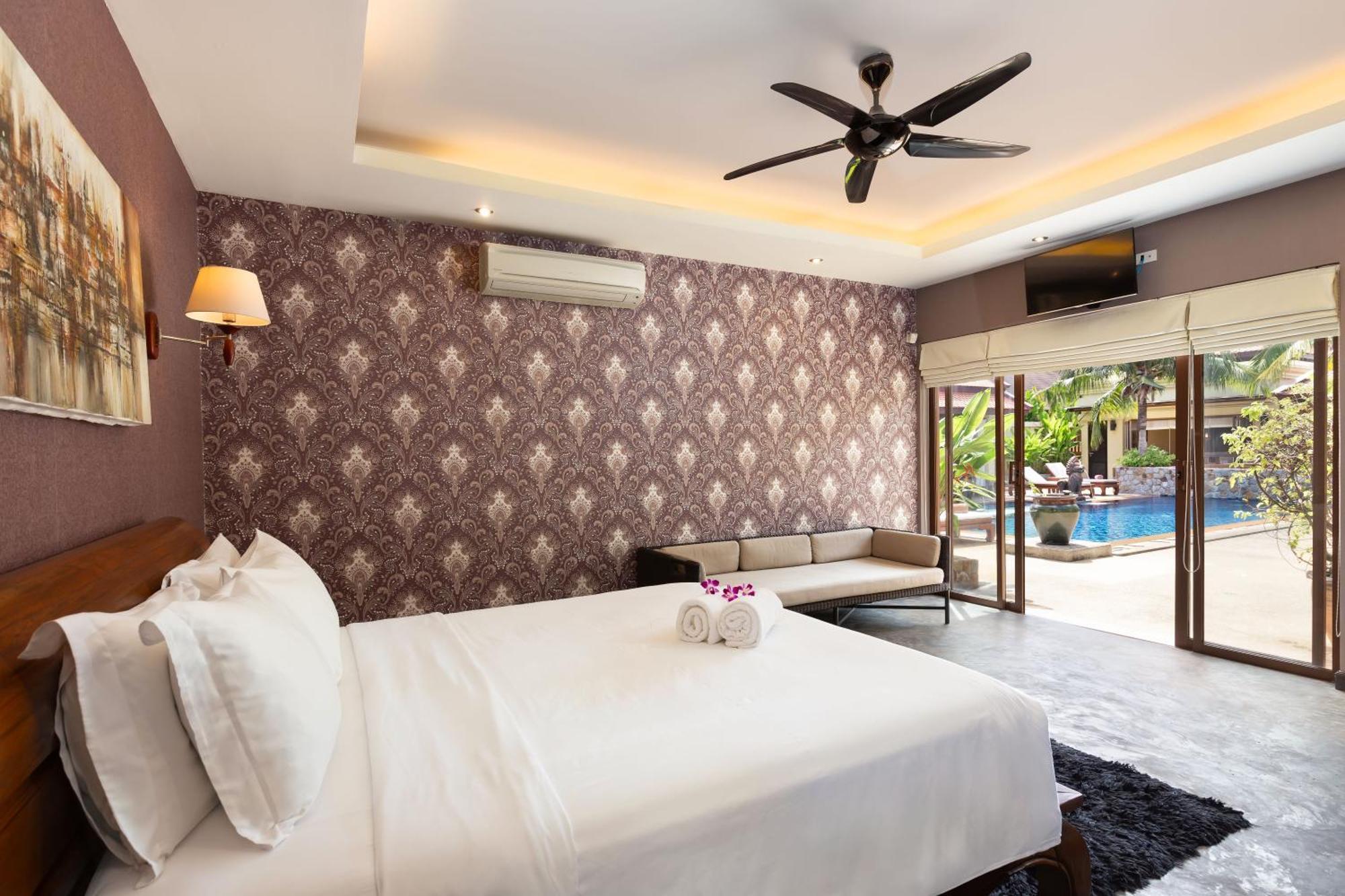 Extraordinary Courtyard 6Br Pool Villa Sri Suri, Naiharn Rawai Luaran gambar
