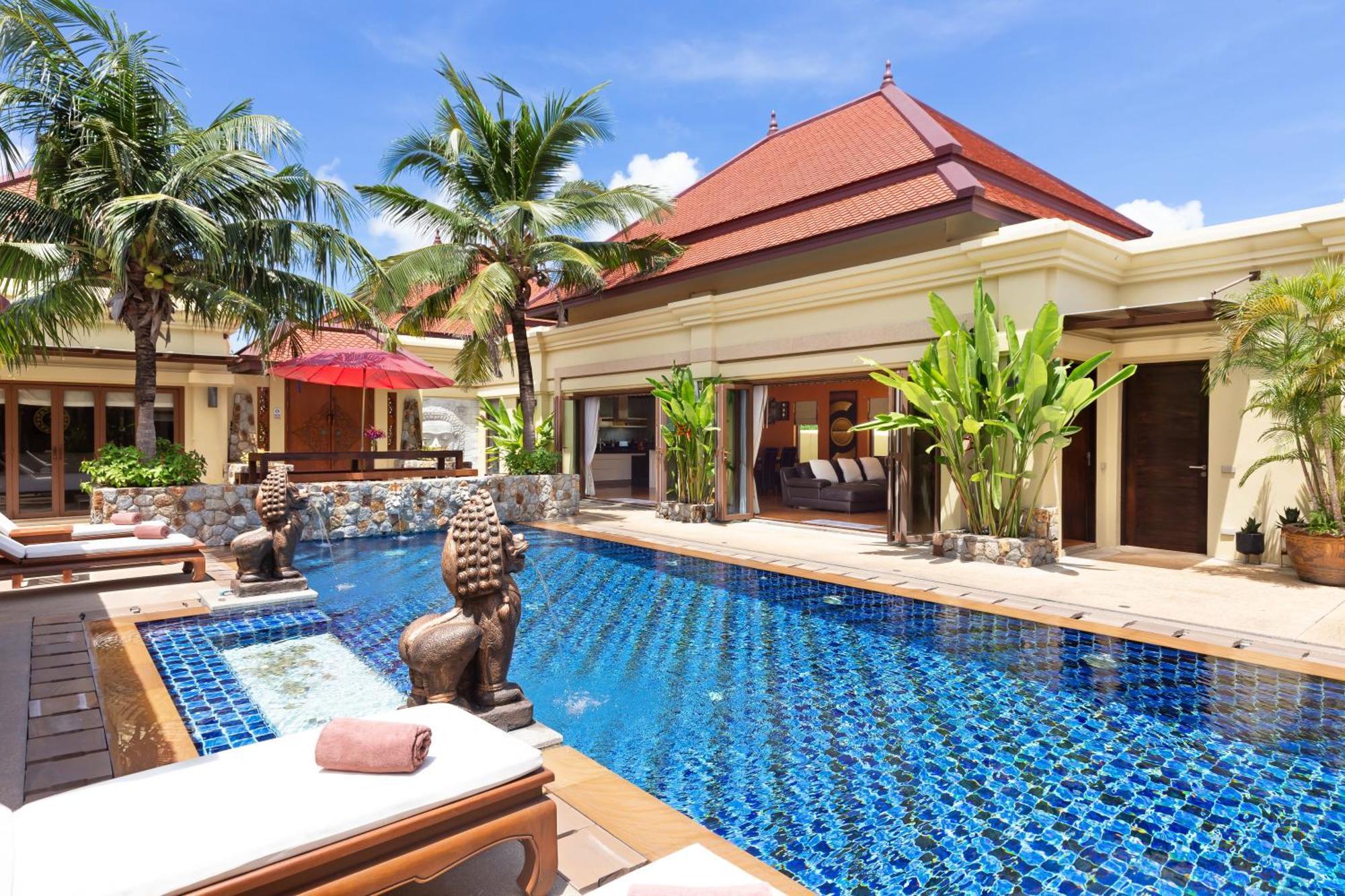 Extraordinary Courtyard 6Br Pool Villa Sri Suri, Naiharn Rawai Luaran gambar